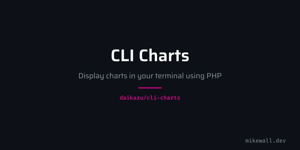 PHP CLI Charts